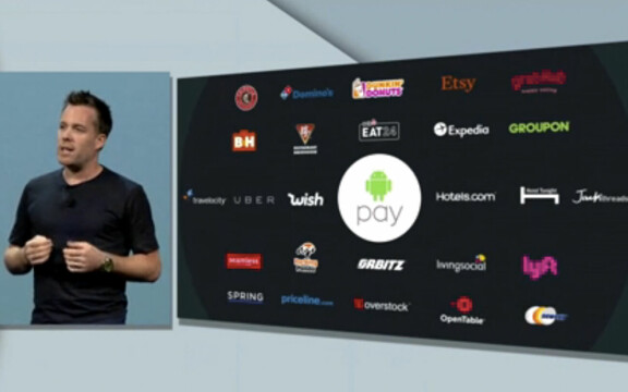 Stöd för Android Pay i appar