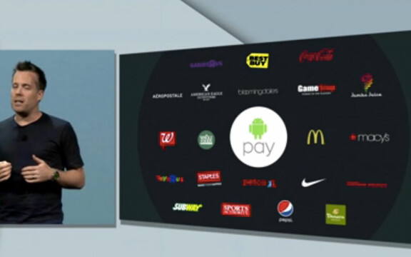 Stöd för Android Pay i fysiska butiker
