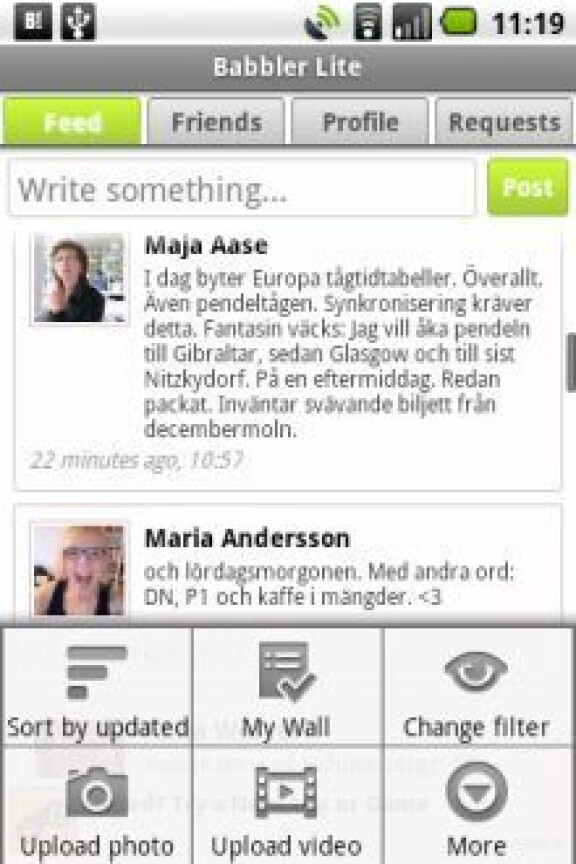 101 appar: Kompis-koll med Android