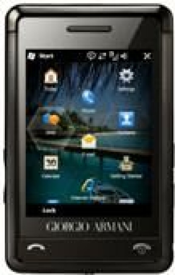 Samsungs nya Armani-mobil utrustas med Windows