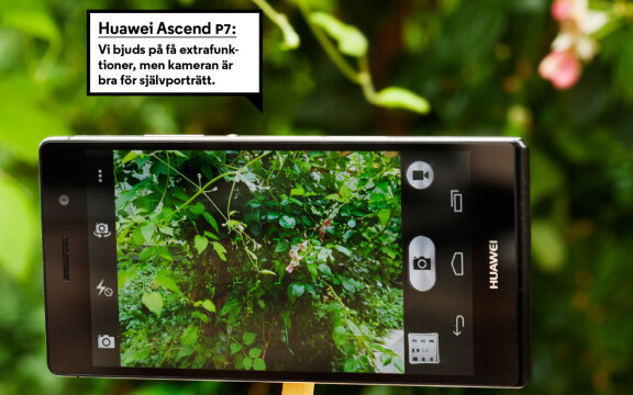 Huawei Ascend P7 Med en prislapp på strax över hälften av vad de dyrare mobilerna i det här testet kostar så kunde man tro att det gör sig påmint inte bara på just prislappen utan även bland funktionerna i Huawei Ascend P7.