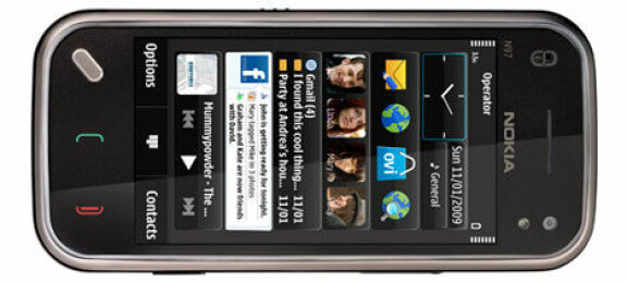 Första intrycket av Nokia N97 Mini