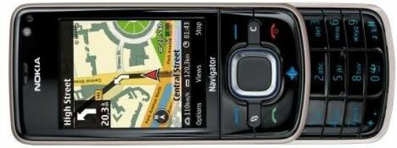 Nokia 6210 - GPS-mobil med inbyggd kompass