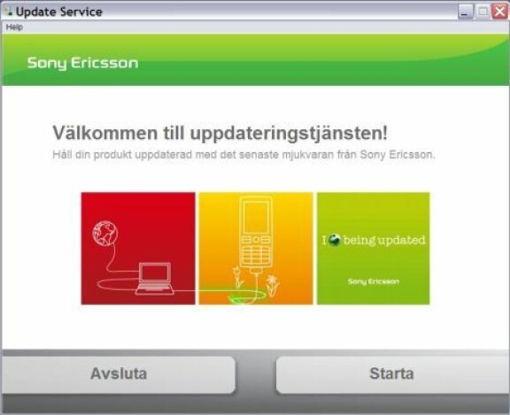Så uppdaterar du din Sony Ericsson-mobil