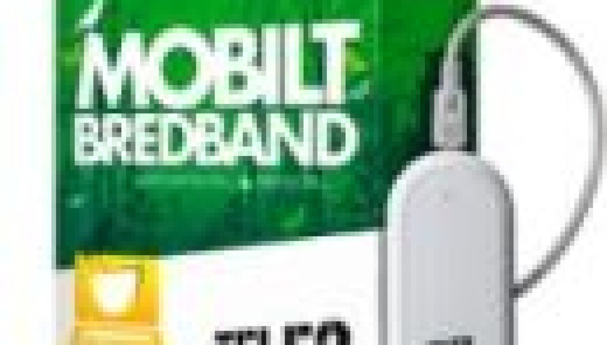 Mobilt bredband för 29 till 299 kronor