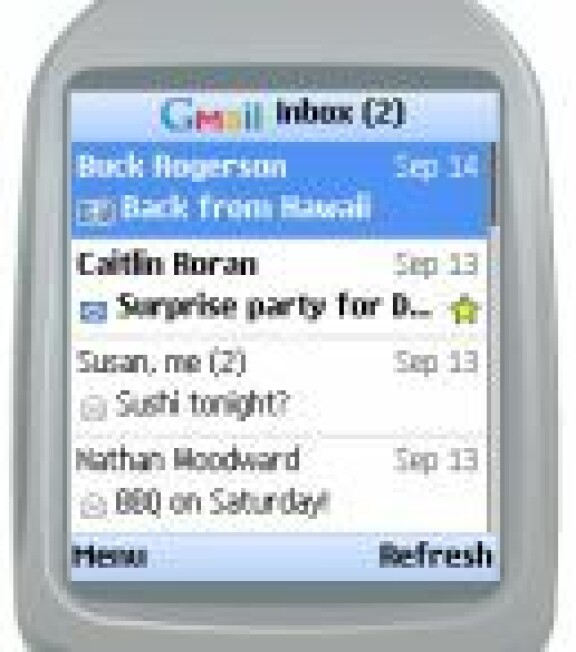Gmail-program för java-mobiler