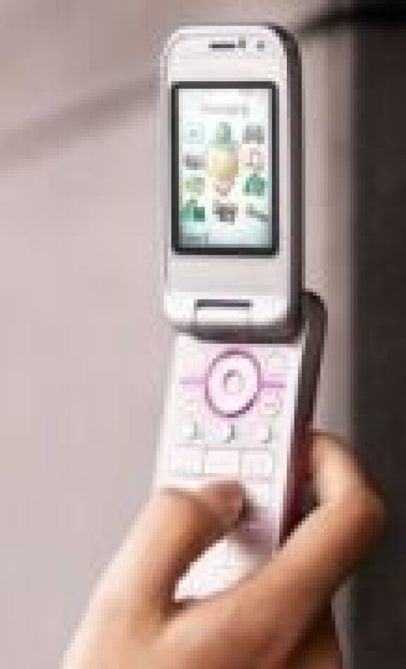 Sony Ericsson Z750 - med turbo-3G