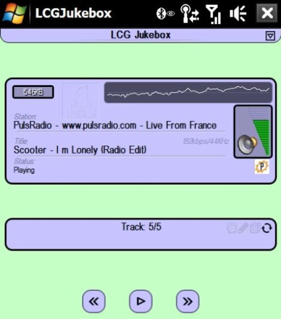 Webbradio i mobilen