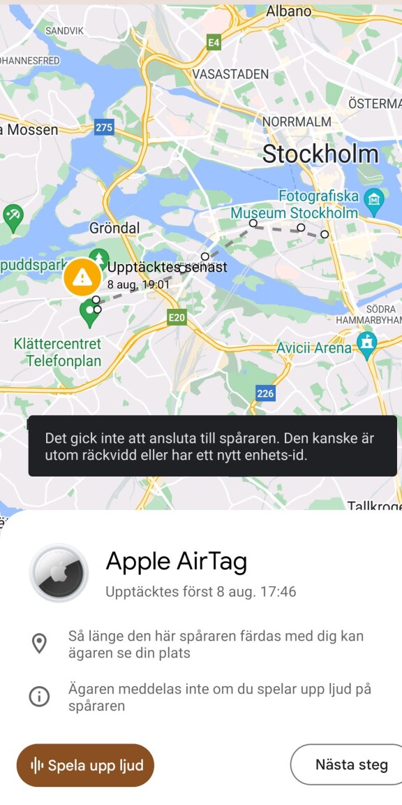 Så hittar du okända spårningstaggar med din Android-mobil