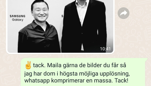 Whatsapp får högupplösta bilder – så skickar du i okomprimerad originalkvalitet