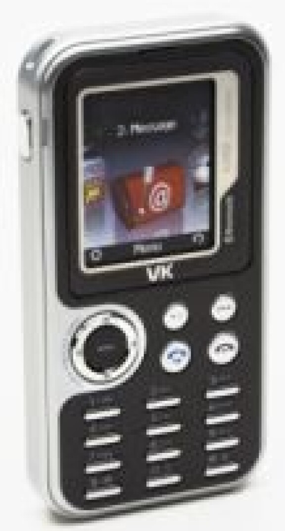 Mini-mobilen med 4 megapixlar