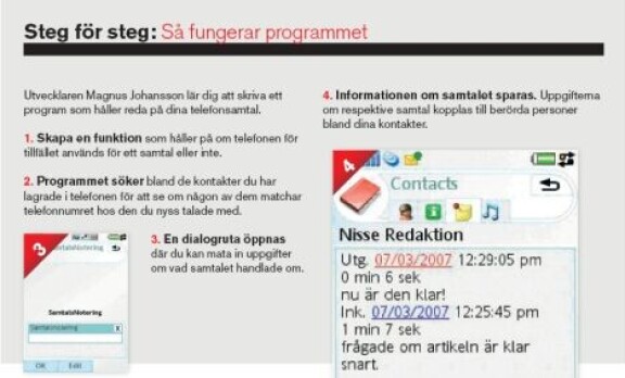 Så gör du egna program för UIQ