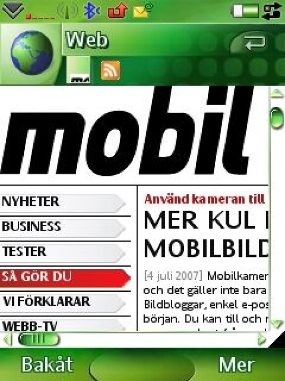 Första veckan med Sony Ericsson P1