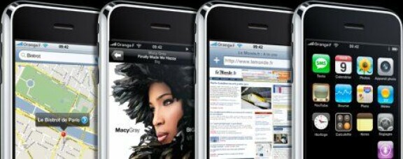 Olåst Iphone för 649 euro i Frankrike
