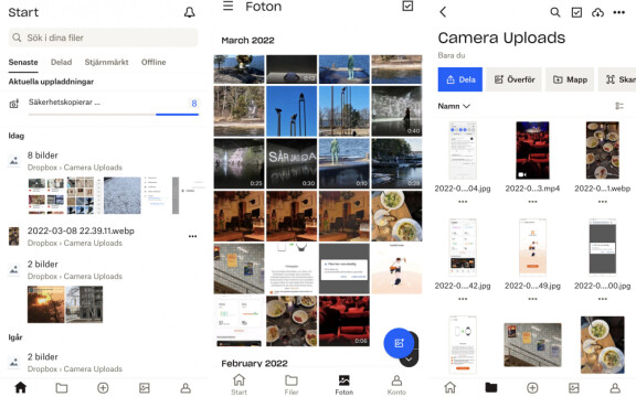 Appen synkar inte, vad gör jag?
