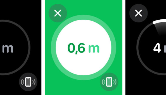 Hitta din Iphone eller Apple Watch med precision