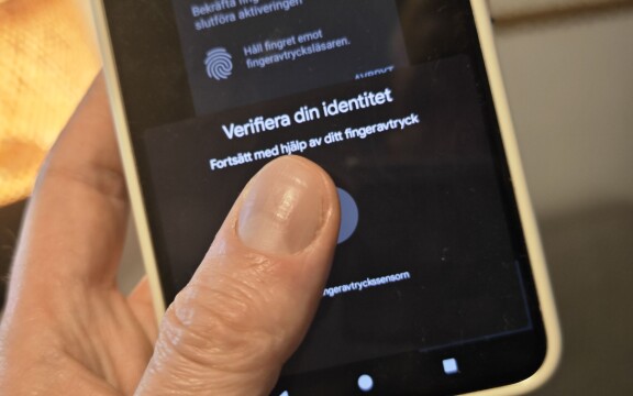 Fingeravtryck istället för kod i Mobilt Bankid – så gör du