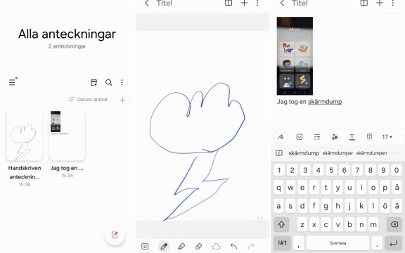 Fördelarna med Samsung Notes