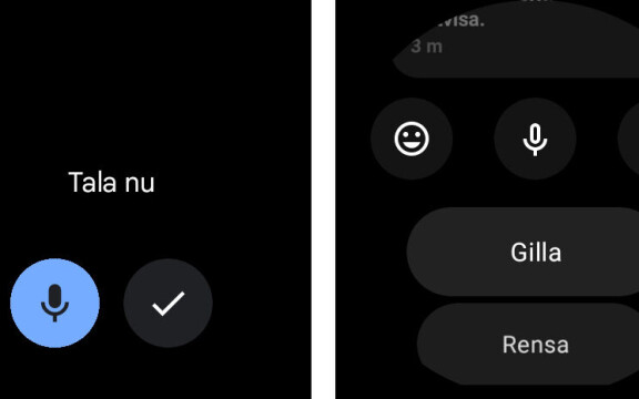 Tips: Tala in din text med Galaxy Watch och andra klockor med Wear OS