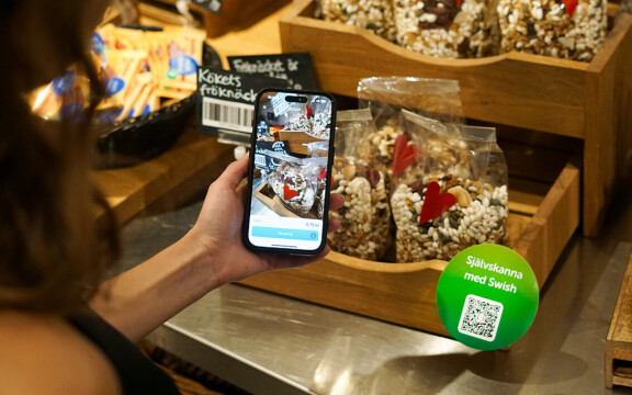 Coop testar självskanning med Swish