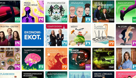 Poddar från Sveriges Radio försvinner från flera populära poddappar