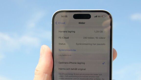 När mobilens minne tar slut – Så sparar du bilder och filmer i molnlagring
