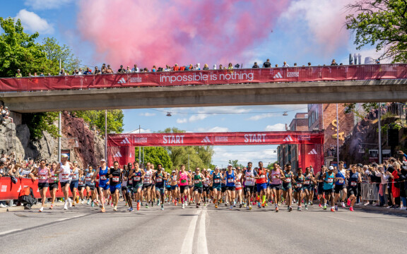 Ny avancerad 5G-teknik användes för första gången under Stockholm Marathon