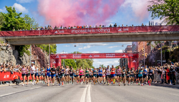Ny avancerad 5G-teknik användes för första gången under Stockholm Marathon