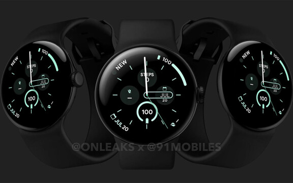 Google Pixel Watch 3 på bild