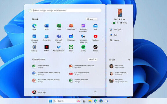 Android-mobilen allt mer en del av Windows 11