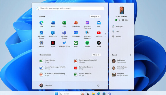 Android-mobilen allt mer en del av Windows 11