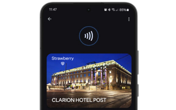 Svensk hotell först med nycklar i Google Wallet