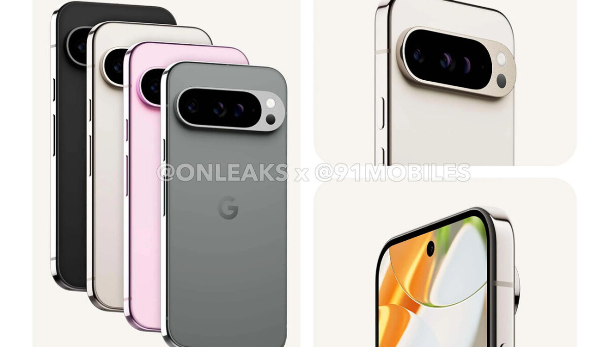 Massive leak shows off four Pixel 9 models Massive leak shows off four Pixel 9 models