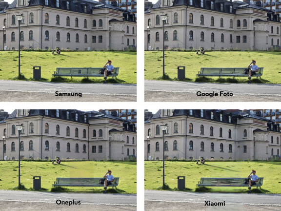 Samsung Galaxy AI i jämförande test mot Xiaomi, Oneplus och Google Foto