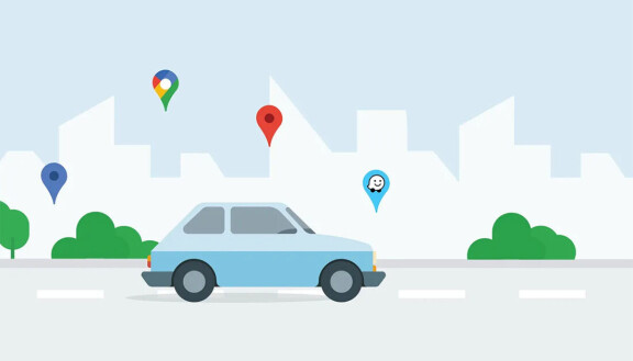 Google lånar kartfunktion av sig själv