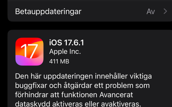Apple släpper viktiga uppdateringar till Iphone