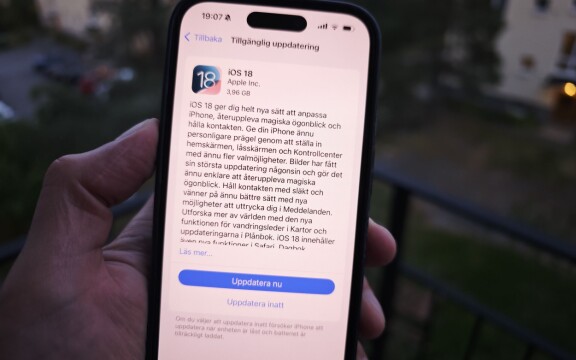 IOS 18: Nu kan du uppdatera din Iphone