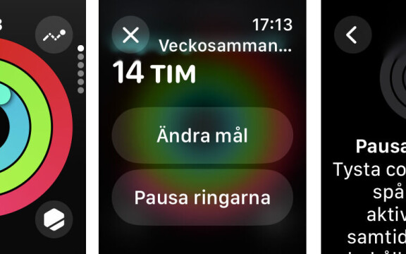 Tips: Ta en paus från träningshets med Apple Watch