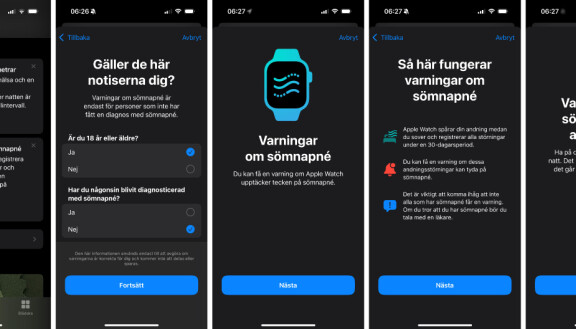 Så upptäcker du sömnapné med Apple Watch