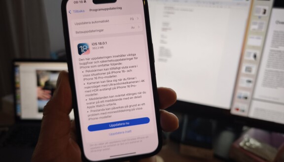 IOS 18.0.1 ute nu – åtgärdar buggarna i IOS 18