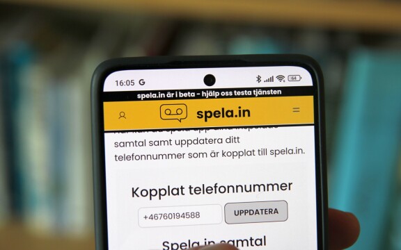 Spela in samtal med nya svenska tjänsten 'spela.in' – Så gör du