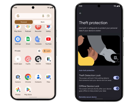 Färdiga Android 15 ute nu: Rullas ut till Pixel
