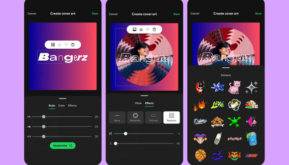 Skapa egna omslag på Spotify