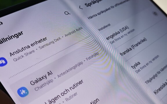 Samsung Galaxy AI nu på svenska: Så kommer du igång