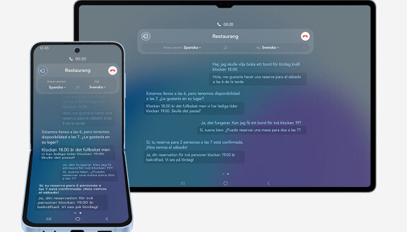Galaxy AI nu även på svenska