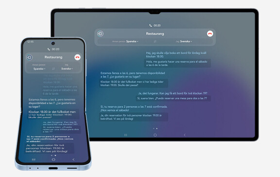 Galaxy AI nu även på svenska