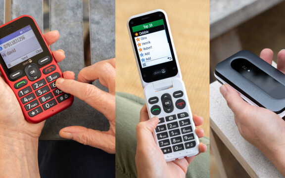 Vilka knapptelefoner finns att köpa?