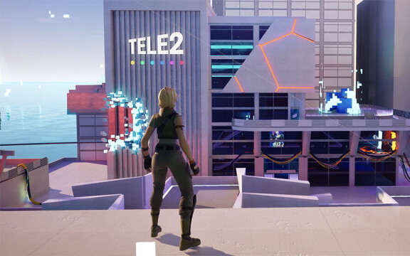 Tele2 lanserar bana till spelet Fortnite