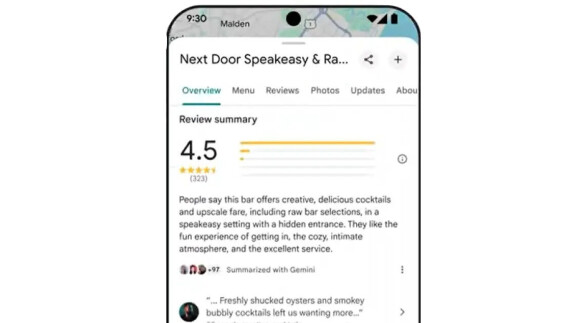 Google Maps får flera helt nya funktioner baserade på AI