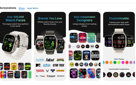 Appar som lovar urtavlor till Apple Watch ofta bara bluff